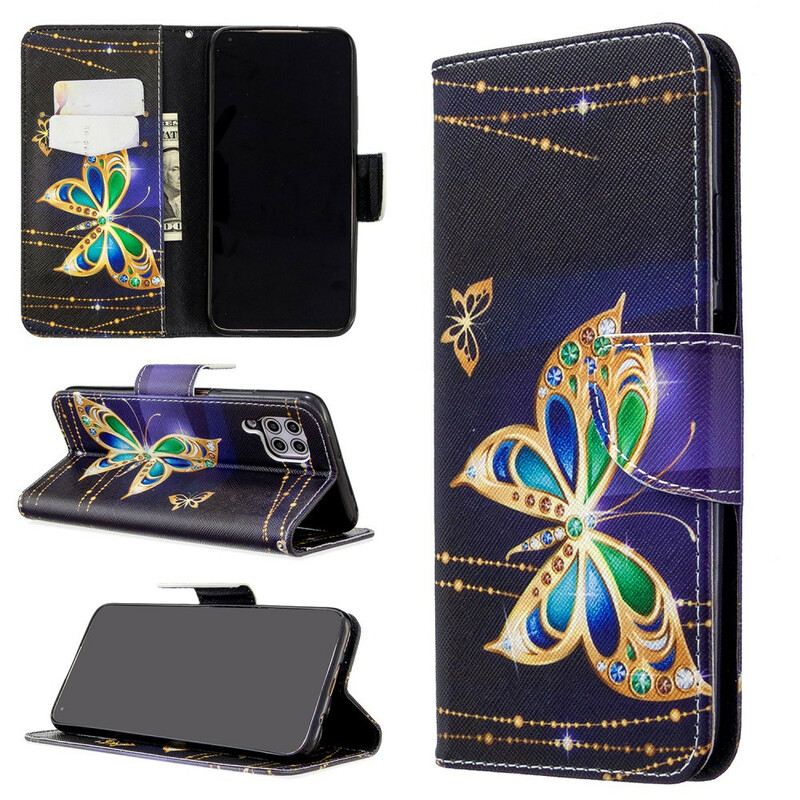 Kožna Futrola Huawei P40 Lite Kraljevi Leptiri