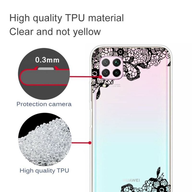 Maskica Huawei P40 Lite Fina Čipka