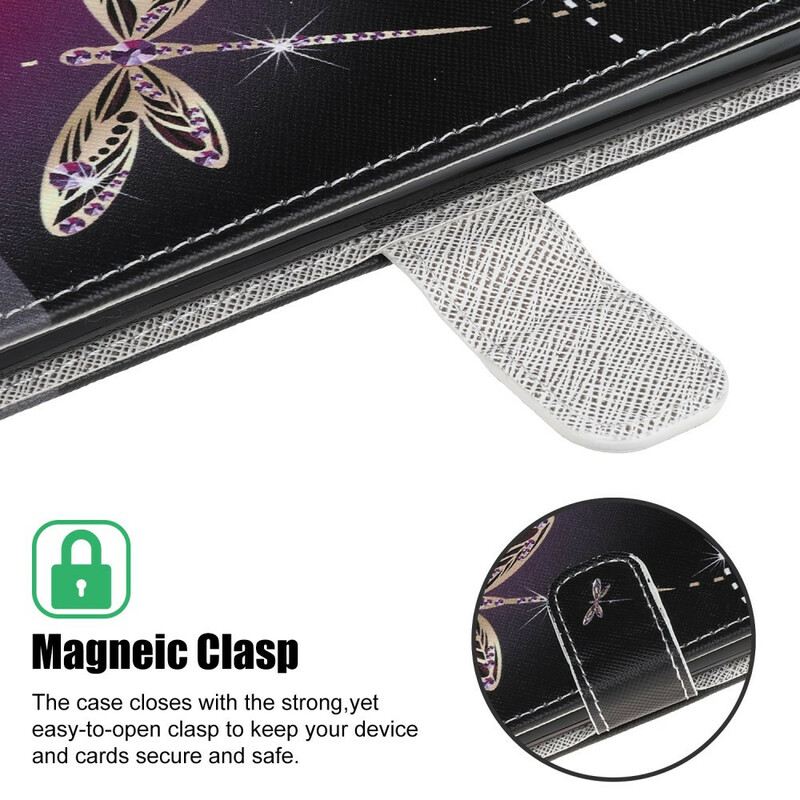 Futrola iPhone 13 Pro Dragonflies S Remenčićima