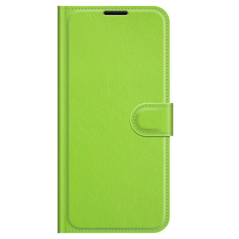 Futrola iPhone 13 Pro Klasični Litchi Kožni Efekt
