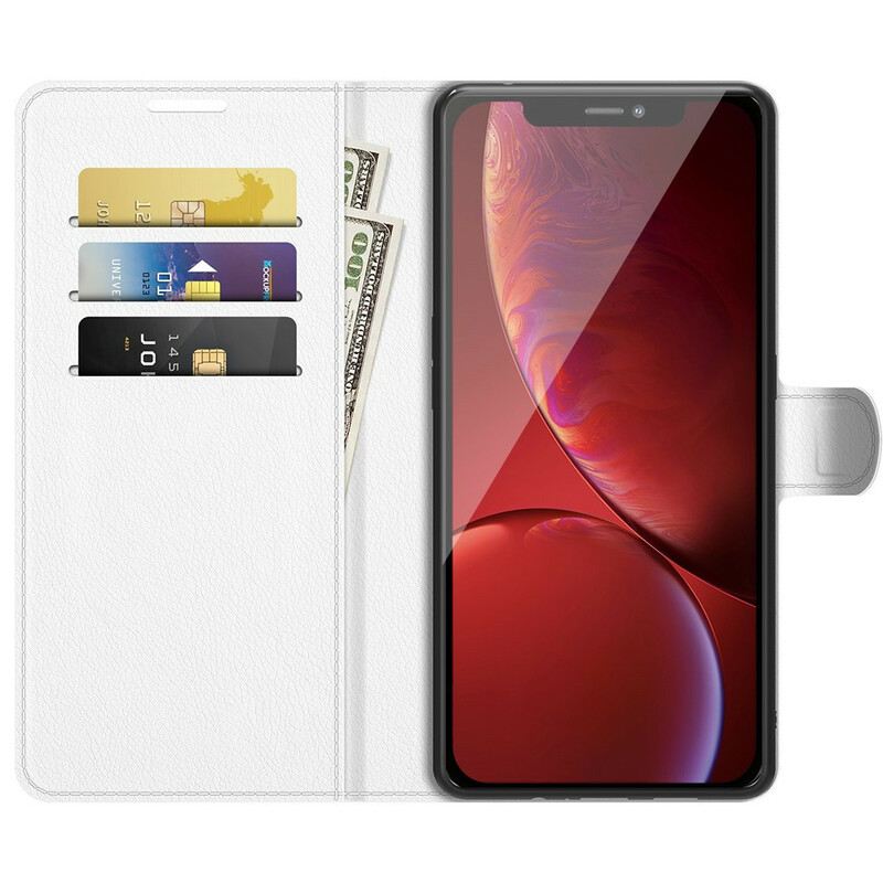 Futrola iPhone 13 Pro Klasični Litchi Kožni Efekt