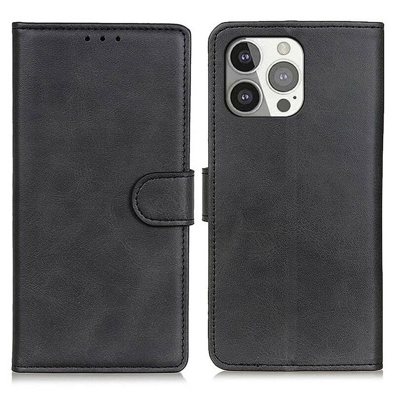 Futrola iPhone 13 Pro Retro Mat Kožni Efekt