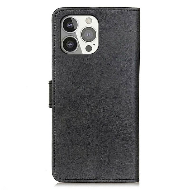 Futrola iPhone 13 Pro Retro Mat Kožni Efekt