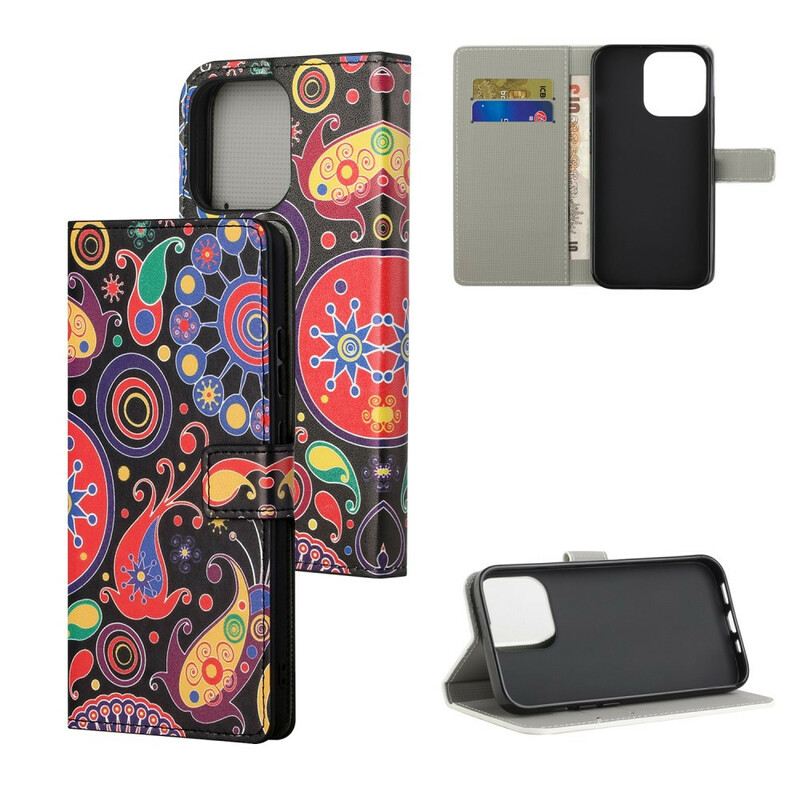 Kožna Futrola iPhone 13 Pro Galaxy Dizajn