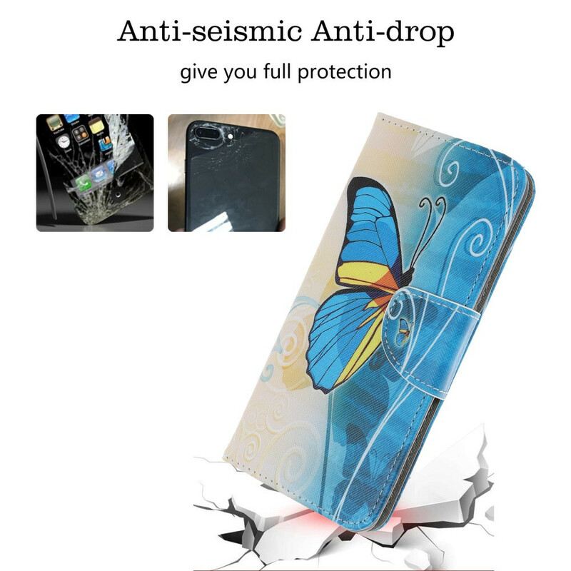 Kožna Futrola iPhone 13 Pro Leptiri