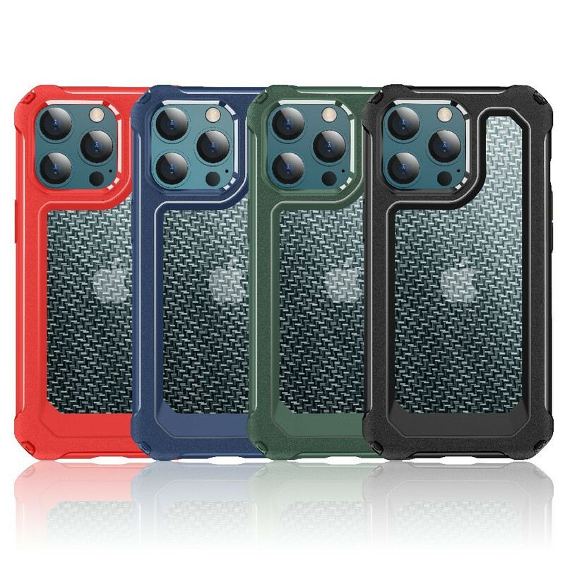 Maskica iPhone 13 Pro Bešavna Tekstura Karbonskih Vlakana