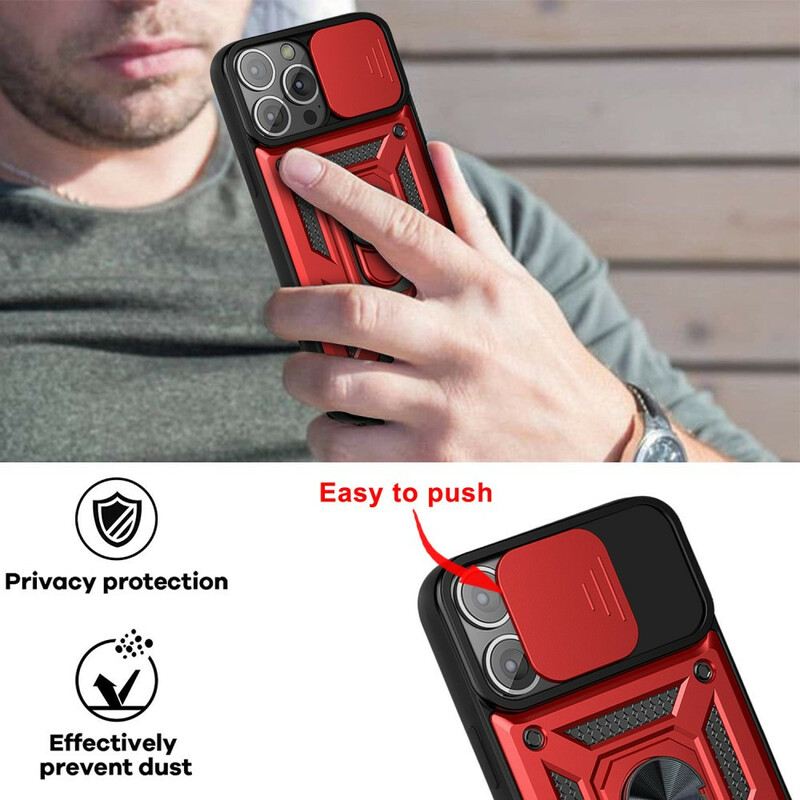 Maskica iPhone 13 Pro Držač I Štitnici Za Leće