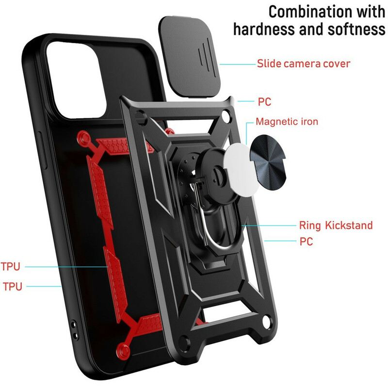 Maskica iPhone 13 Pro Držač I Štitnici Za Leće