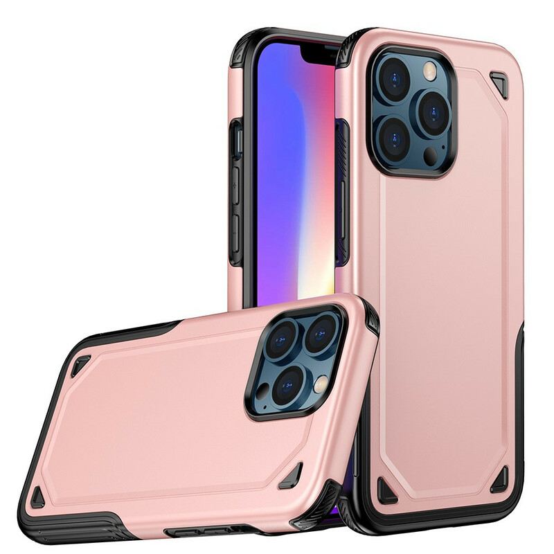 Maskica iPhone 13 Pro Efekt Metala Oklopa
