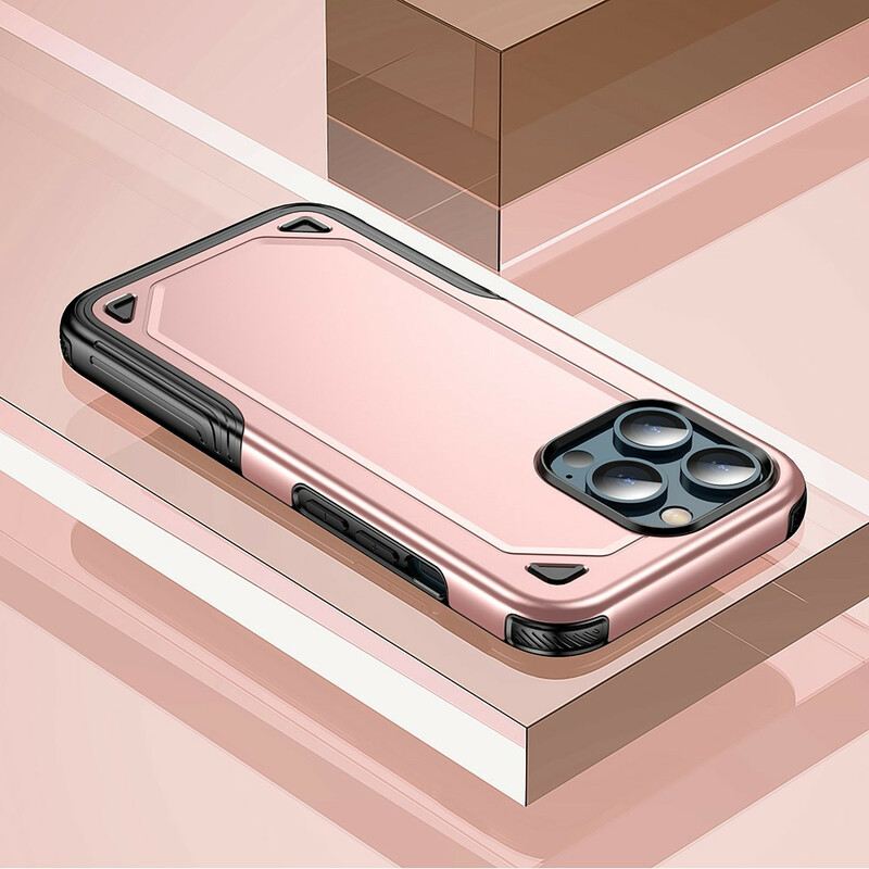 Maskica iPhone 13 Pro Efekt Metala Oklopa