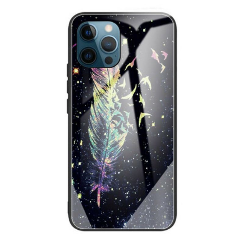Maskica iPhone 13 Pro Kaljeno Staklo Od Perja