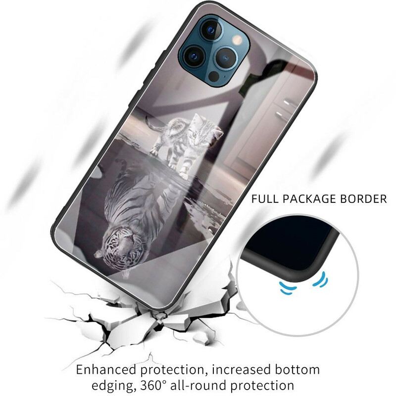 Maskica iPhone 13 Pro Kitten Dream Kaljeno Staklo