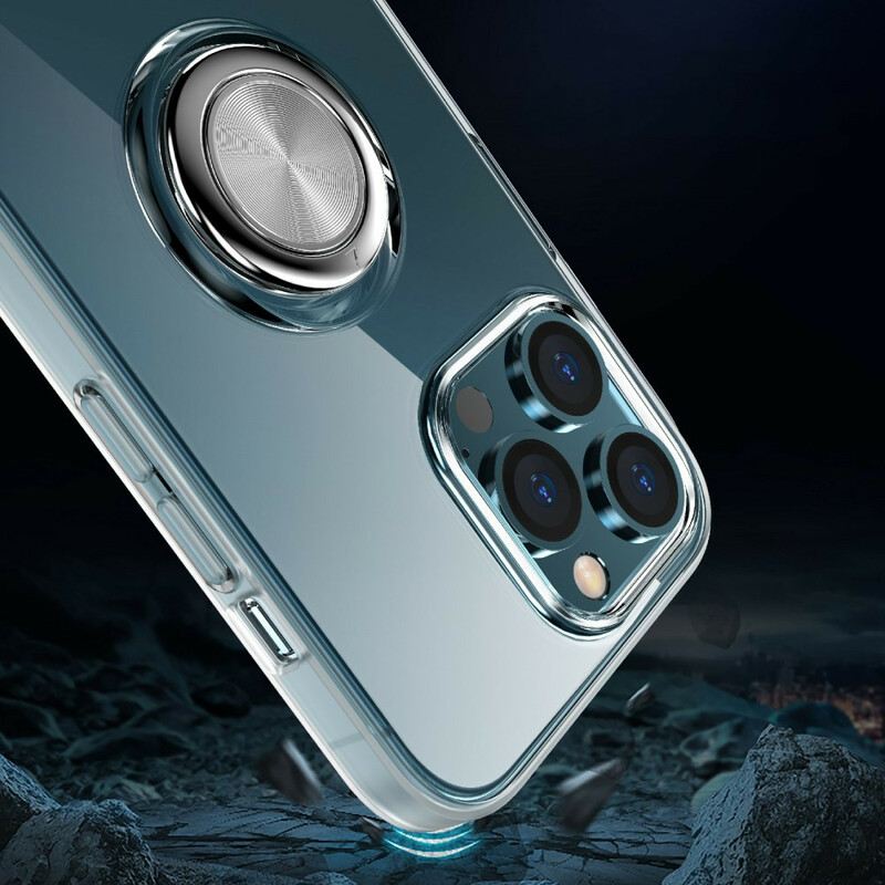 Maskica iPhone 13 Pro Prozirna S Nosačem Za Prsten