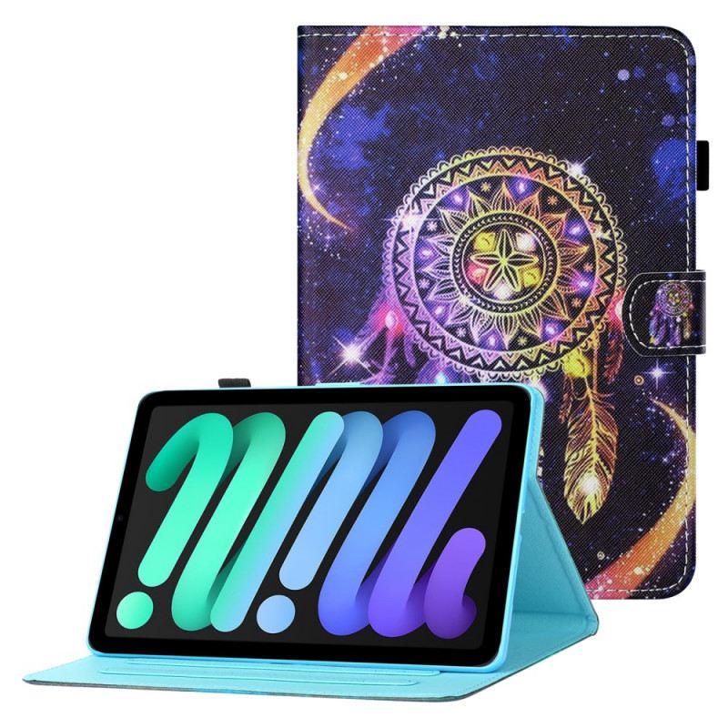 Kožna Futrola iPad Mini 6 (2021) Hvatač Snova Art