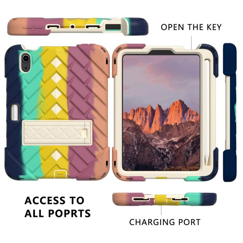 Maskica iPad Mini 6 (2021) Super Otporan S Podrškom U Boji I Remenom Za Nošenje Na Ramenu