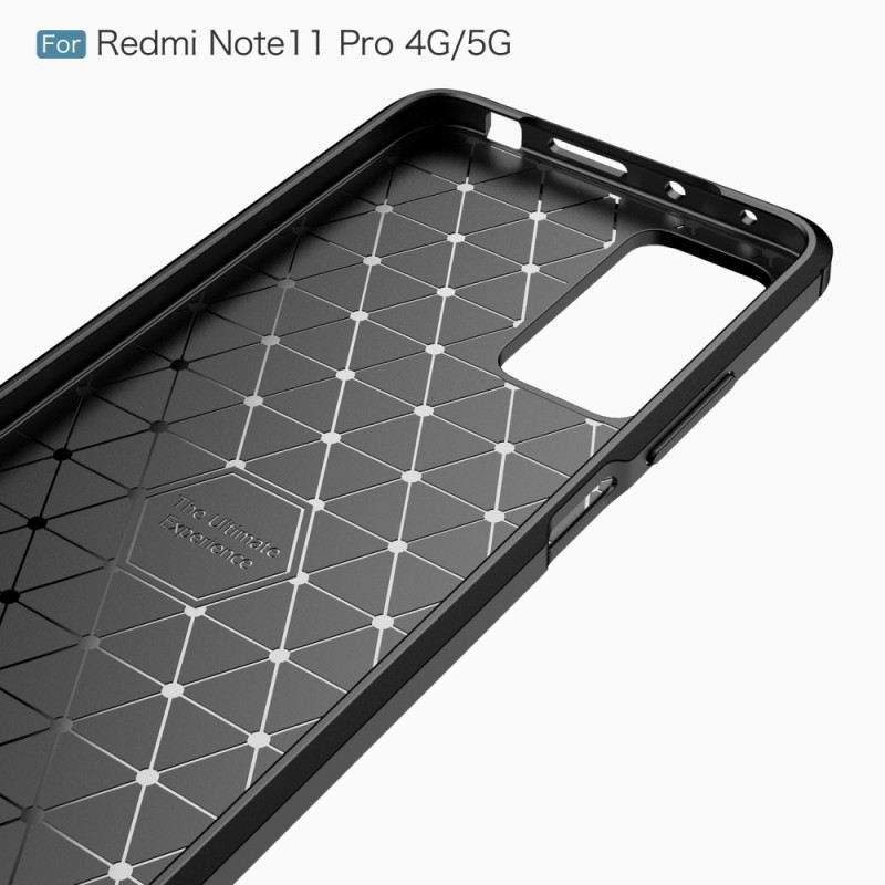 Maskica Xiaomi Redmi Note 11 Pro / 11 Pro 5G Brušena Karbonska Vlakna