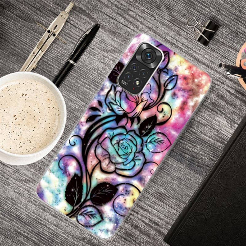 Maskica Xiaomi Redmi Note 11 Pro / 11 Pro 5G Dizajn Cvijeća