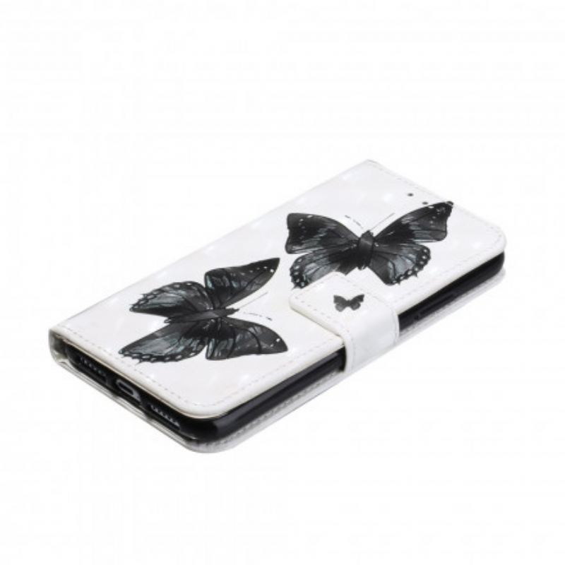 Kožna Futrola iPhone 11 Leptir Podesivi Remen