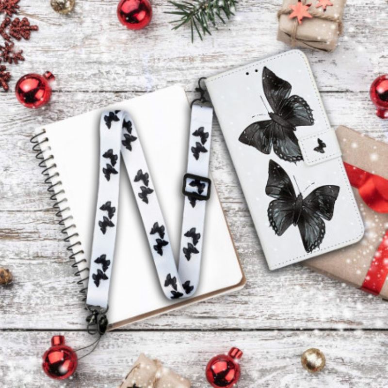 Kožna Futrola iPhone 11 Leptir Podesivi Remen