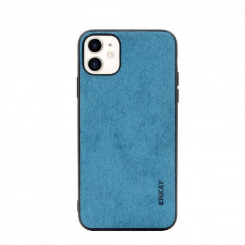 Maskica iPhone 11 Enkay Tekstura Tkanine