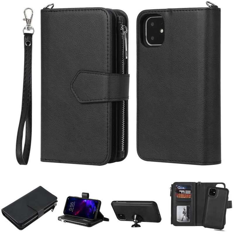Maskica iPhone 11 Novčanik Odvojivi Novčanik