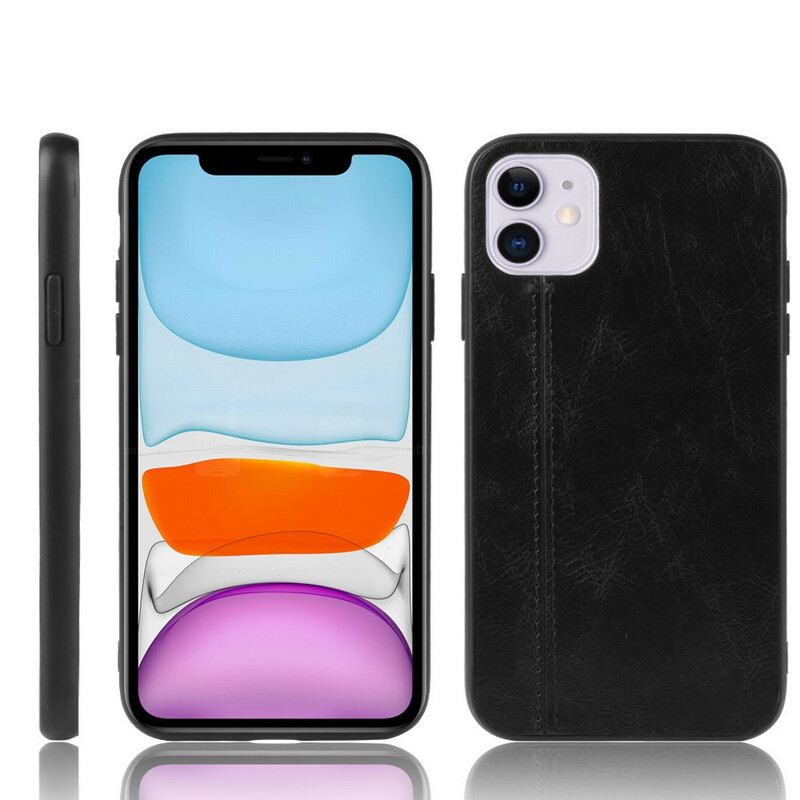 Maskica iPhone 11 Stilsko Šivanje Kože
