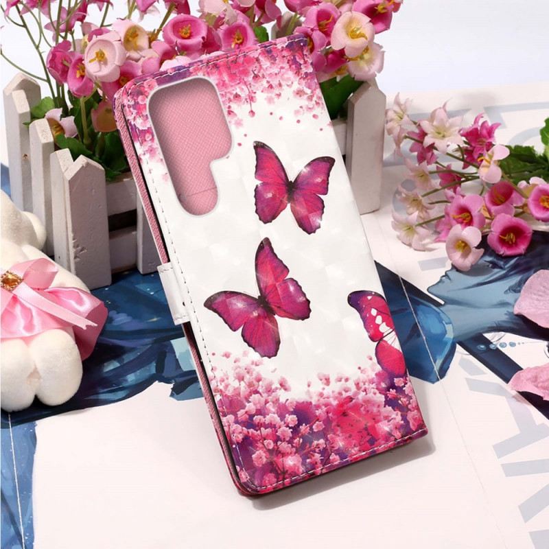 Futrola Samsung Galaxy S22 Ultra 5G Crveni Leptiri