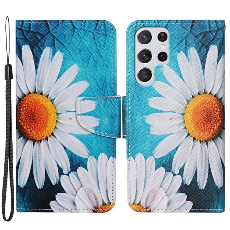 Futrola Samsung Galaxy S22 Ultra 5G Thong Daisies