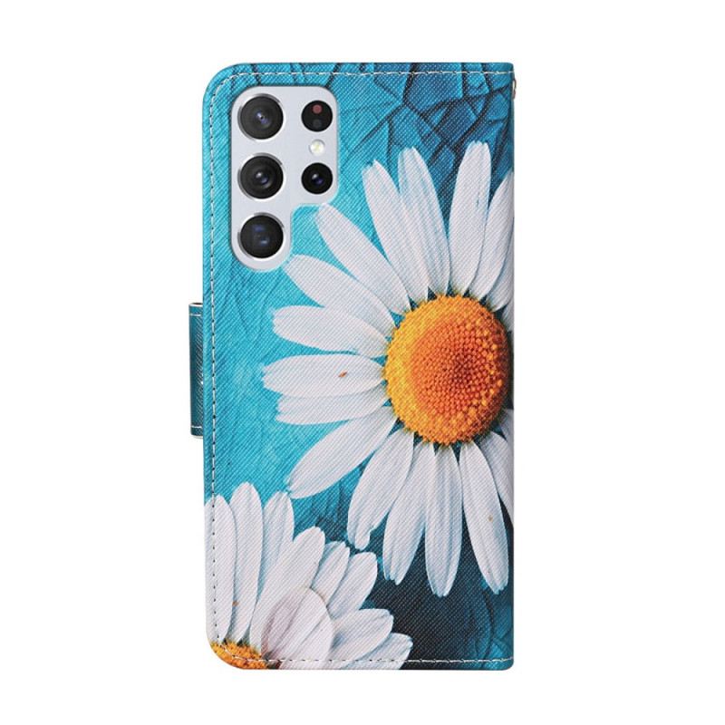 Futrola Samsung Galaxy S22 Ultra 5G Thong Daisies