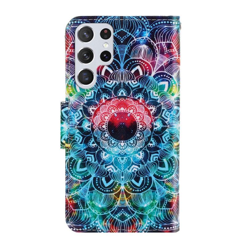 Futrola Samsung Galaxy S22 Ultra 5G Upadljiva Mandala S Remenom