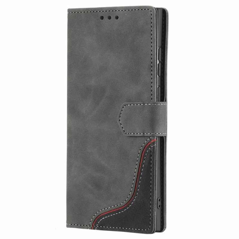 Kožna Futrola Samsung Galaxy S22 Ultra 5G Skin-feel Wave