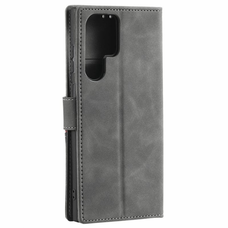Kožna Futrola Samsung Galaxy S22 Ultra 5G Skin-feel Wave