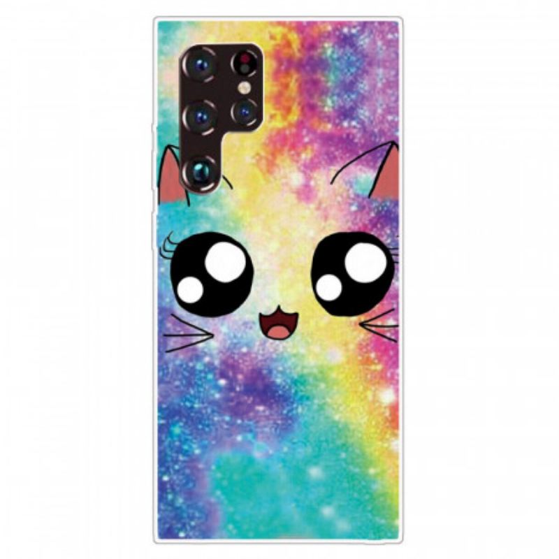 Maskica Samsung Galaxy S22 Ultra 5G Crtani Mačak