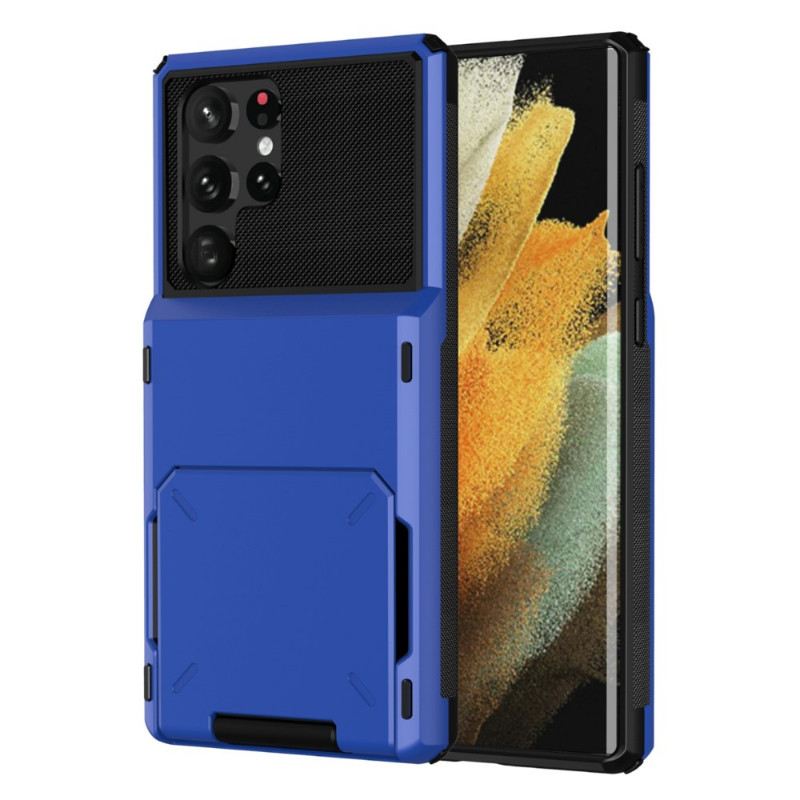 Maskica Samsung Galaxy S22 Ultra 5G Flip Style Držač Kartice