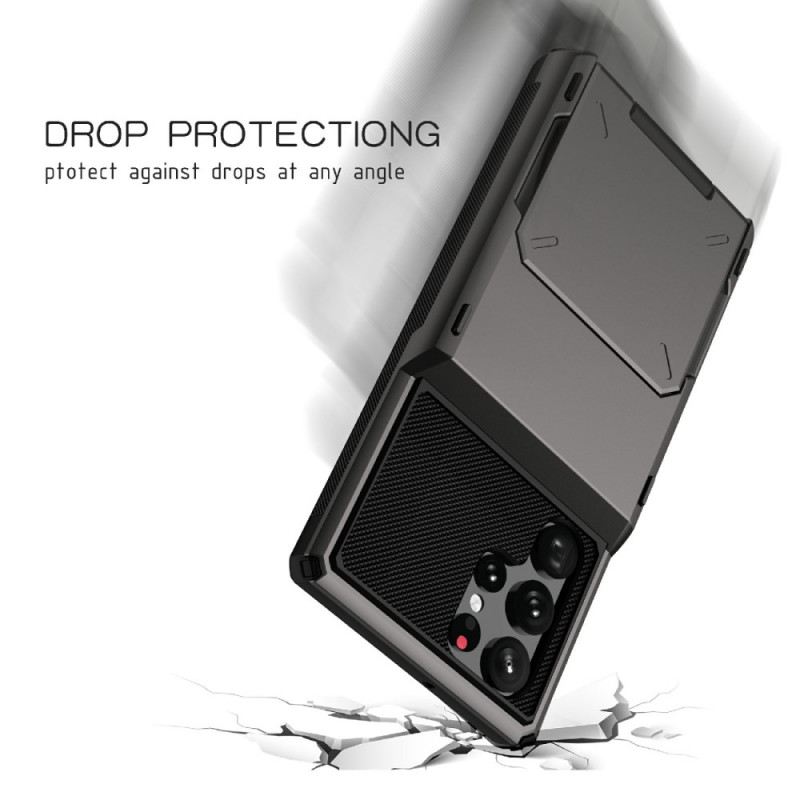 Maskica Samsung Galaxy S22 Ultra 5G Flip Style Držač Kartice