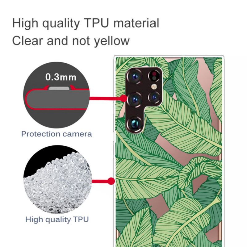 Maskica Samsung Galaxy S22 Ultra 5G Lišće