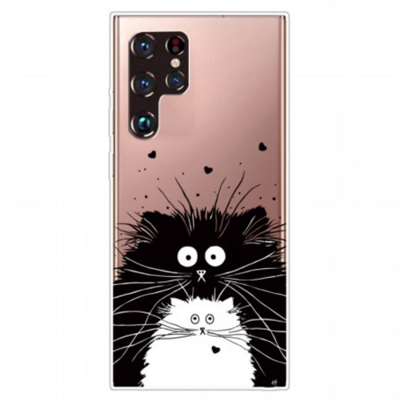Maskica Samsung Galaxy S22 Ultra 5G Pogledajte Mačke