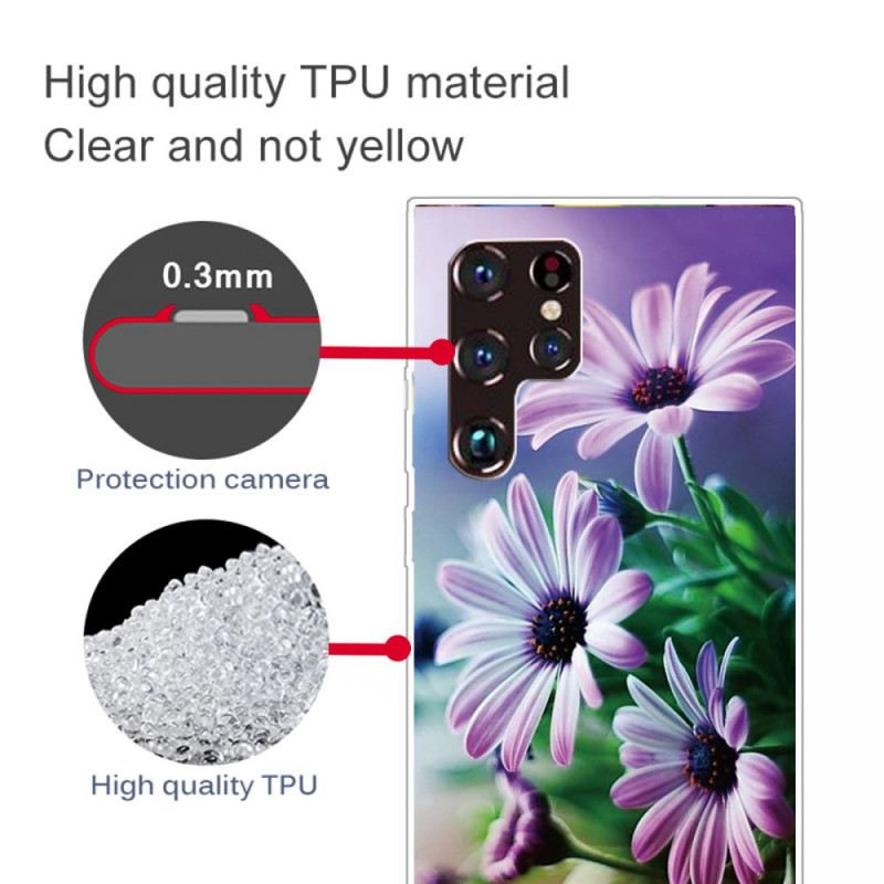 Maskica Samsung Galaxy S22 Ultra 5G Realno Cvijeće