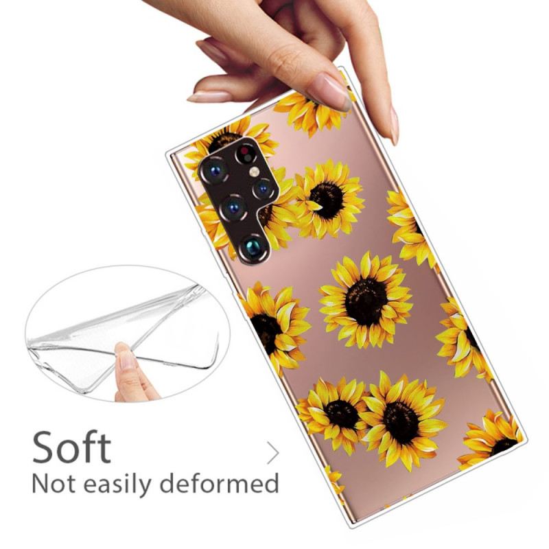 Maskica Samsung Galaxy S22 Ultra 5G Suncokreti