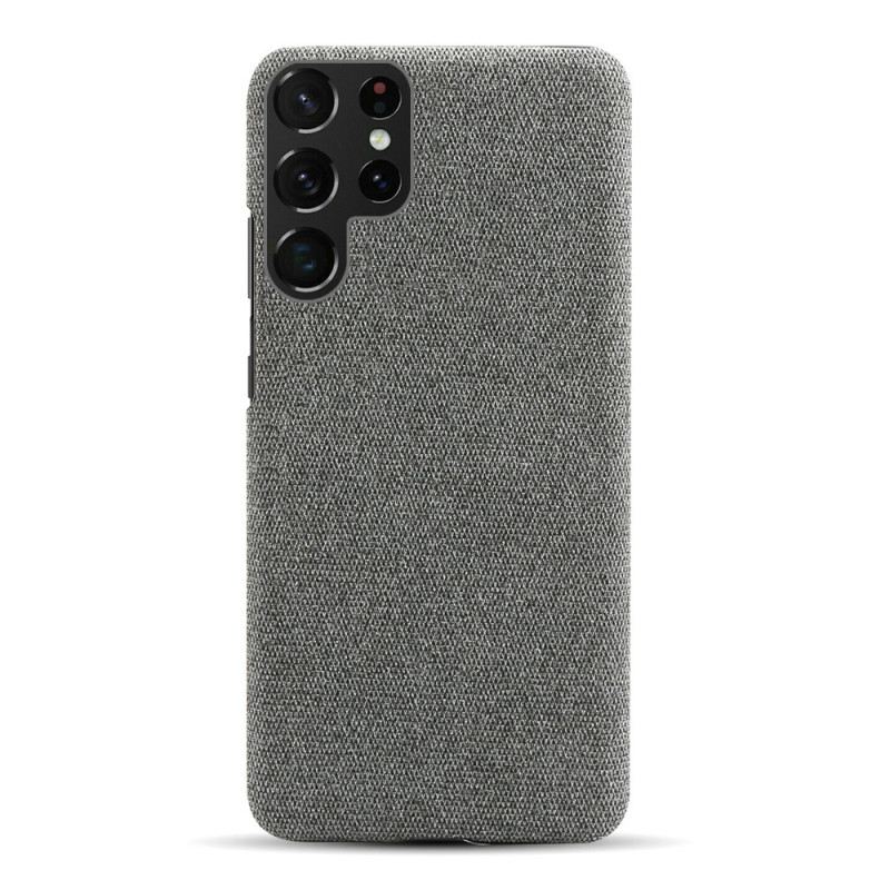 Maskica Samsung Galaxy S22 Ultra 5G Tekstura Tkanine Ksq