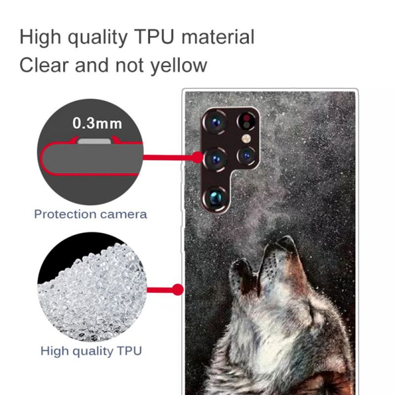 Maskica Samsung Galaxy S22 Ultra 5G Uzvišeni Vuk