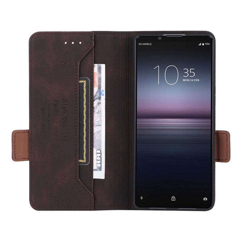 Kožna Futrola Sony Xperia 1 Vi Retro Kožni Stil