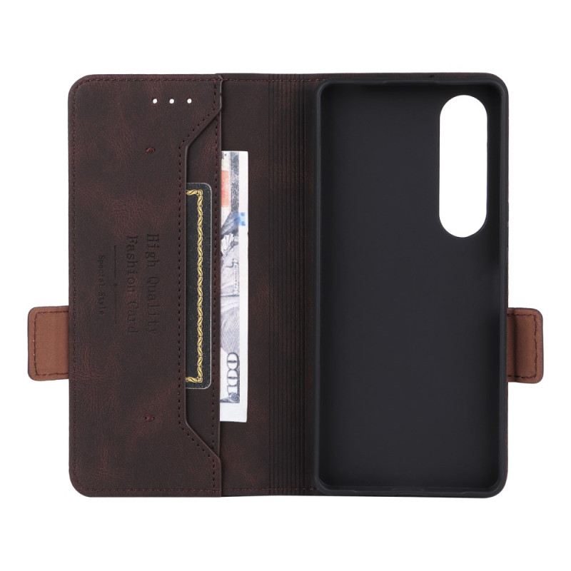Kožna Futrola Sony Xperia 1 Vi Retro Kožni Stil