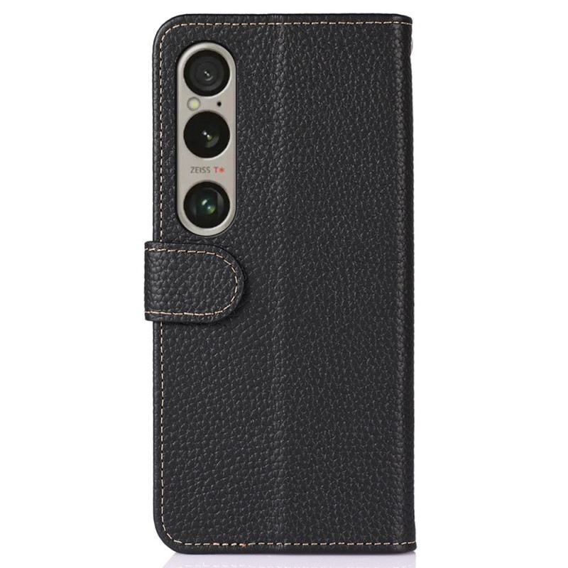Kožna Futrola Sony Xperia 1 Vi Tekstura Ličija Khazneh