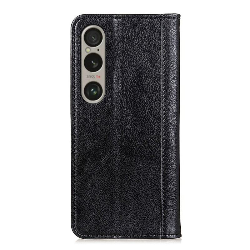 Kožna Futrola Sony Xperia 1 Vi Vintage Podijeljena Koža