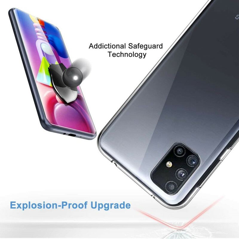 Maskica Samsung Galaxy M51 I Ekran Od Kaljenog Stakla