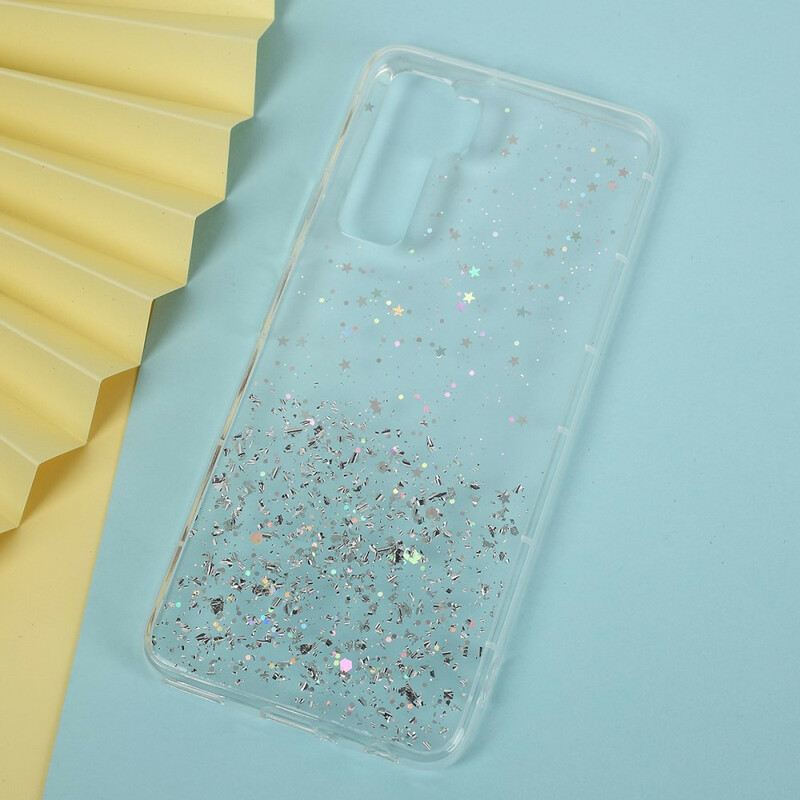 Maskica Huawei P40 Lite 5G Svjetlucavi Puder