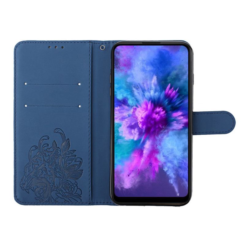 Futrola Samsung Galaxy A13 5G / A04s Barokni Tigar S Remenčićima