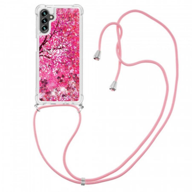 Maskica Samsung Galaxy A13 5G / A04s Drvo Sa Šljokicama