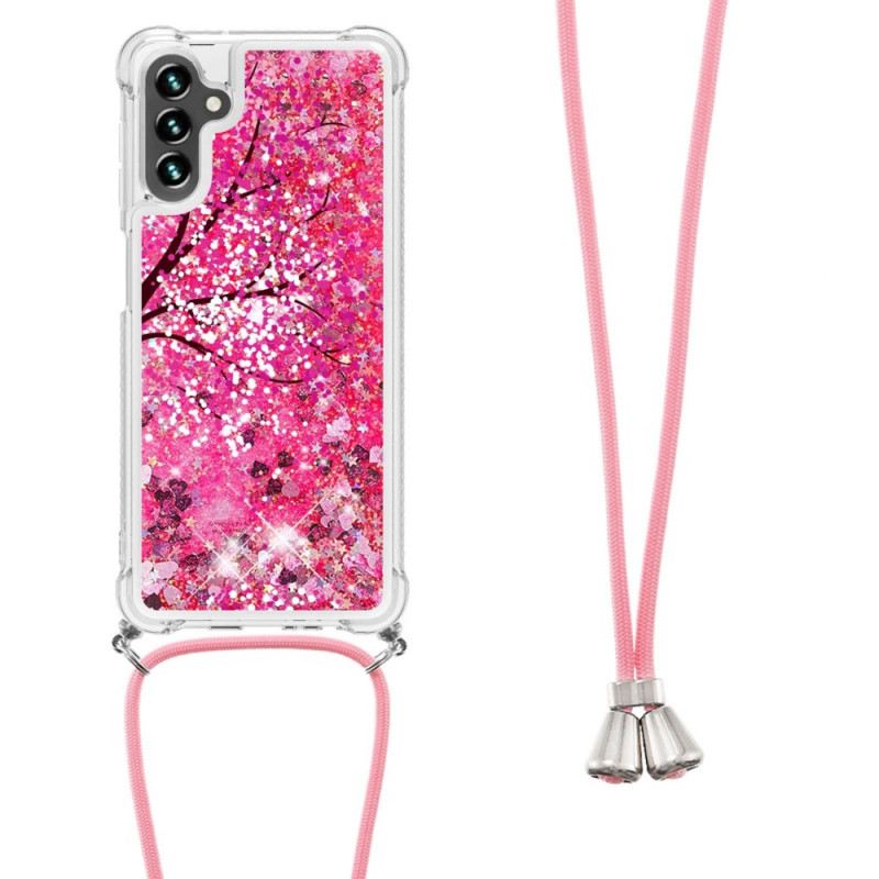 Maskica Samsung Galaxy A13 5G / A04s Drvo Sa Šljokicama